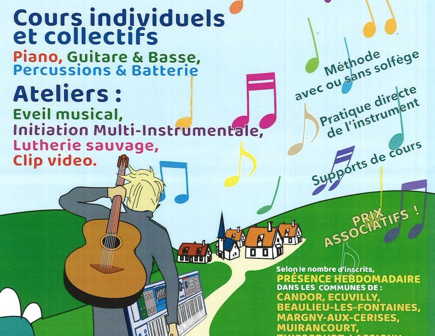 Apprendre la musique dans mon village – Saison 2025-2026