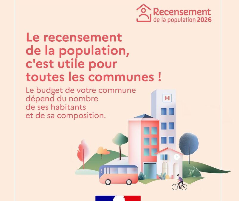 Recensement de la population 2026 à Bussy : participez du 15 janvier au 14 février